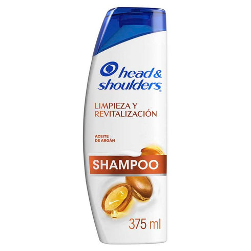 SHAMPOO H&S 375ML LIMP/REVITA ACEITE ARG