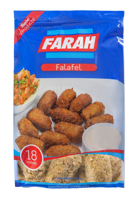 falafel de garbanzo farah 18u 540g