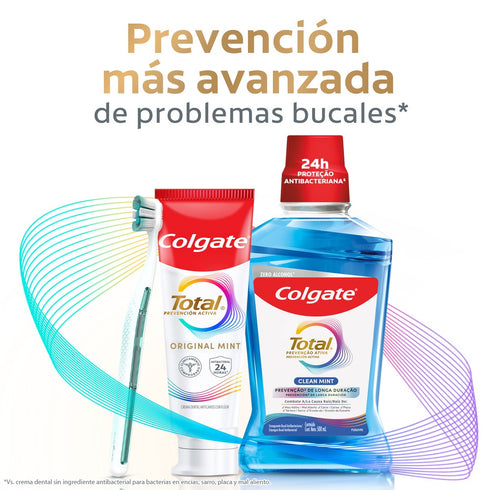 Crema Dental Colgate Total Original Mint Prevención Activa 150ml
