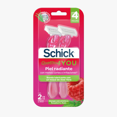 MAQUINA SCHICK 2U QUATRO YOU DESECHABLE