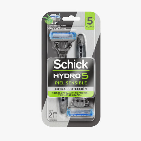 MAQUINA SCHICK 2U HYDRO 5 PIEL SENSIBLE