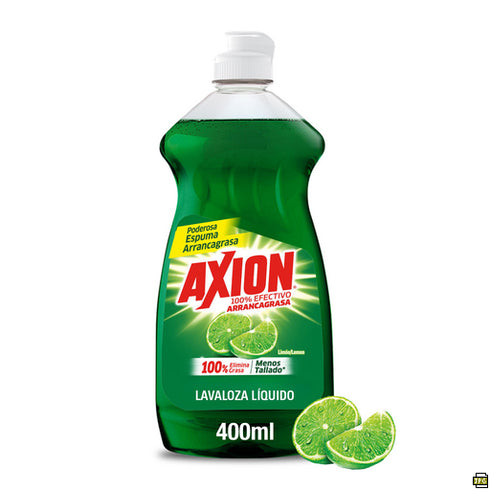 Lavaplatos Líquido Axion Limón 400 ml