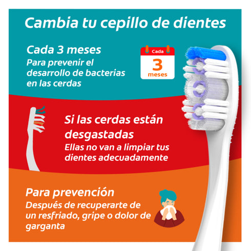 Cepillo de Dientes Duro Colgate Extra Clean Doble Accion x 2
