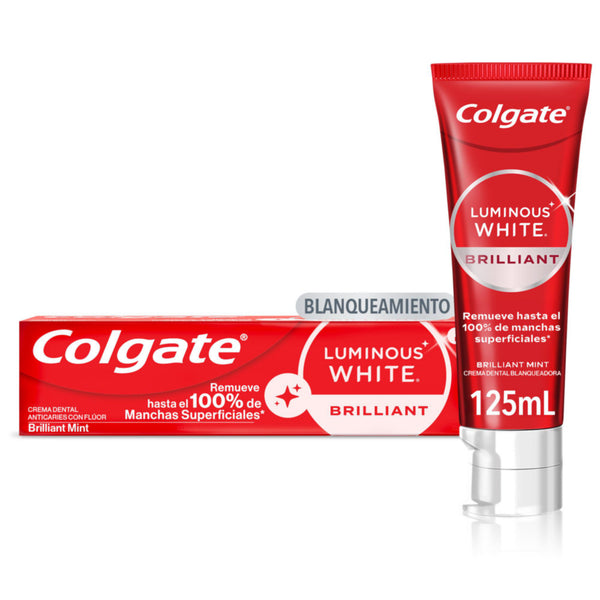 CREMA COLGATE 125M LUMINUS WHITE