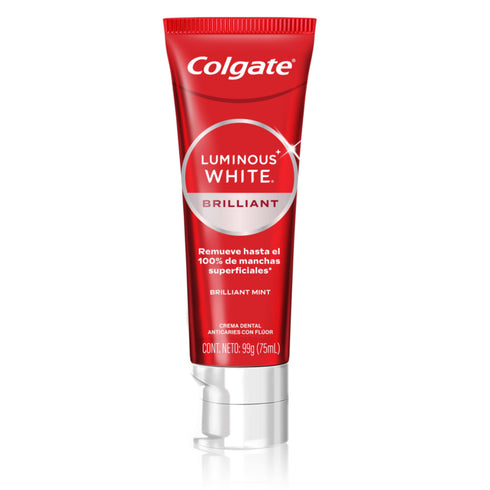 CREMA COLGATE 2U 75ML LUMINUS WHITE