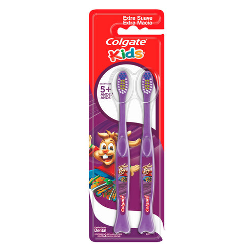 Cepillo de Dientes Niños Colgate Tandy Extra Suave x2und