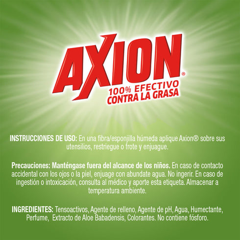 Lavaplatos Liquido Axion Aloe 640ml