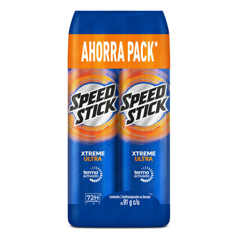 Desodorante Hombre Speed Stick Xtreme Ultra Spray 91g x2
