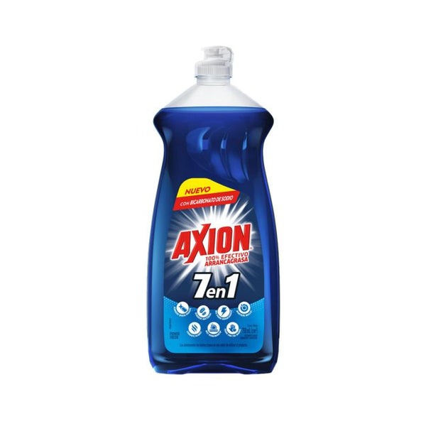 Axion Blue, Lavaplatos Líquido 7 en 1, 750 ml