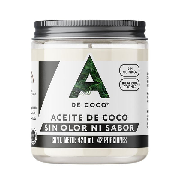 ACEITE COCO ADECOCO 420 ML SIN OLOR SS
