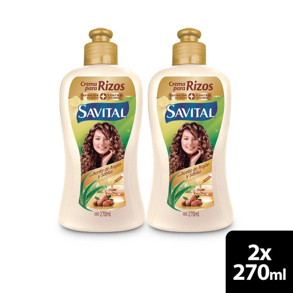 CREMA PEINA SAVITAL 2U 540ML ARGAN