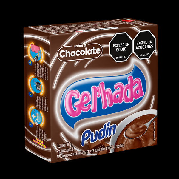 PUDIN GELHADA 100G CHOCOLATE