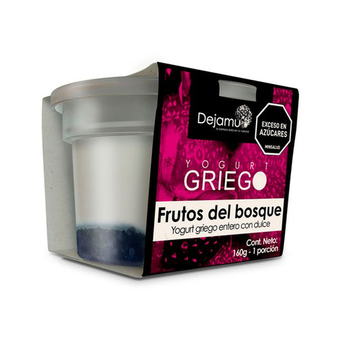 YOGURT GRIEGO DEJA MU 160G FRUTOS BOSQUE