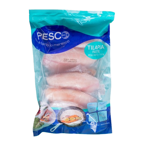 FILETE TILAPIA PESCO 700G