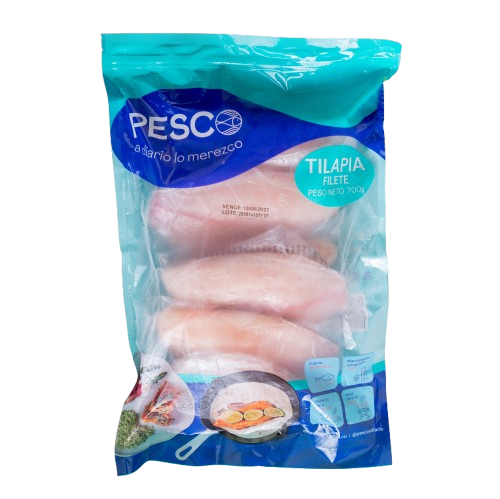 FILETE TILAPIA PESCO 1000G