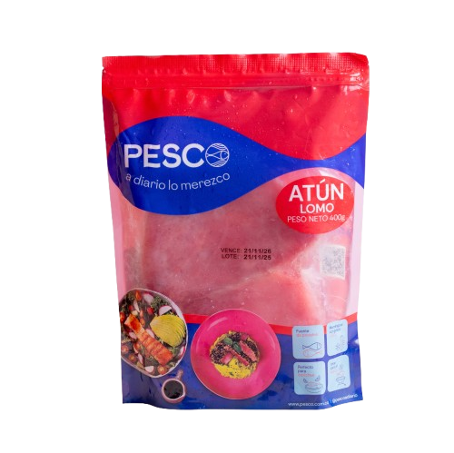 LOMO ATUN PESCO 400G PORCIONADO