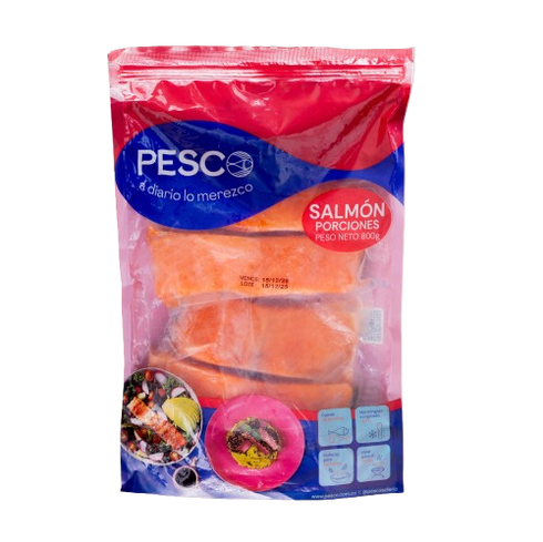 PORCIONES DE SALMON PESCO 800G