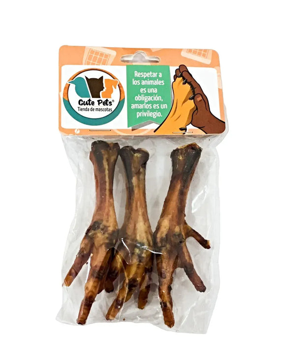 PATAS CUTE PETS 3U POLLO