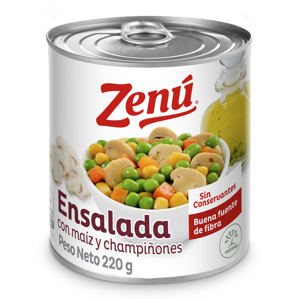 ENSALADA MAIZ/CHAMPINON ZENU 220G