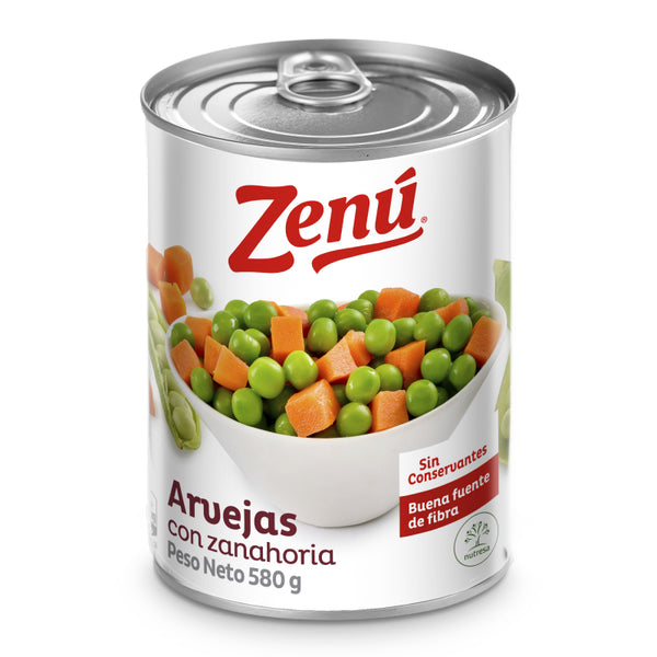 ARVEJA ZANAHORIA ZENU 300G