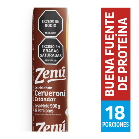 SALCHICHON ZENU 900G CERVERONI