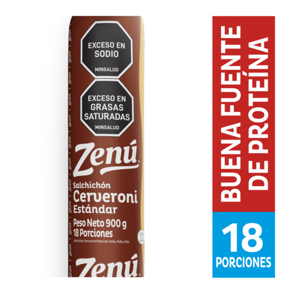 SALCHICHON ZENU 900G CERVERONI