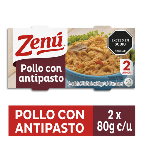 POLLO ZENU 2U 160G ANTIPASTO