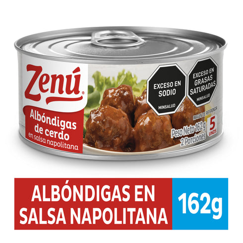 ALBONDIGAS ZENU 162G