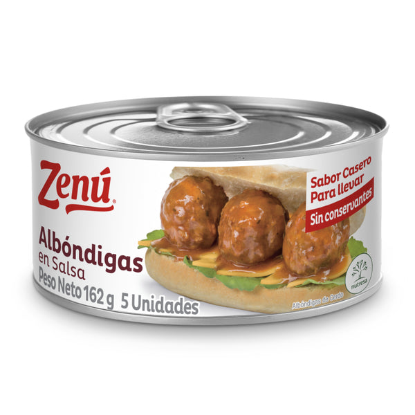 ALBONDIGAS ZENU 162G