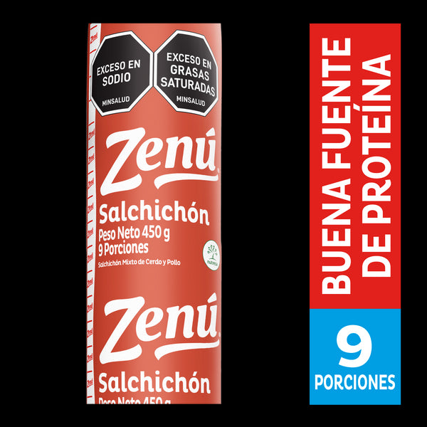 SALCHICHON ZENU 450G TRADICIONAL