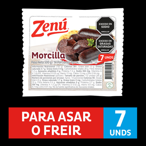 MORCILLA ZENU 500G