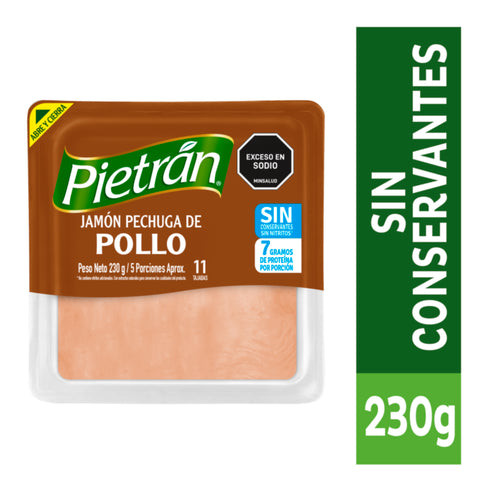 JAMON PIETRAN POLLO 230G 11U