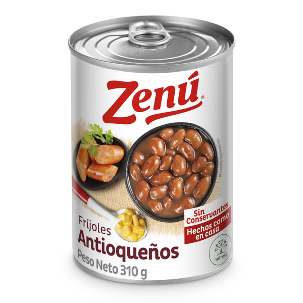 FRIJOL ANTIOQUENOS ZENU 310G