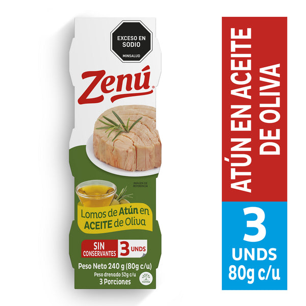 ATUN ZENU 240G 3U ACEITE DE OLIVA