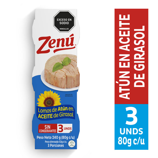 ATUN ZENU 80G 3U ACEITE GIRASOL