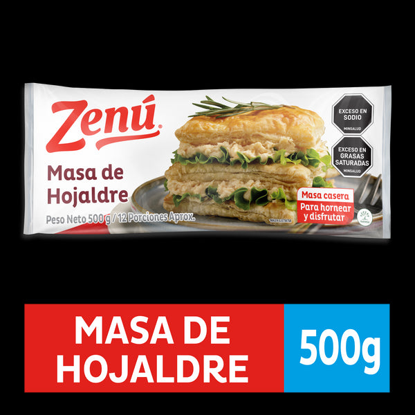 MASA DE HOJALDRE ZENÚ 500G