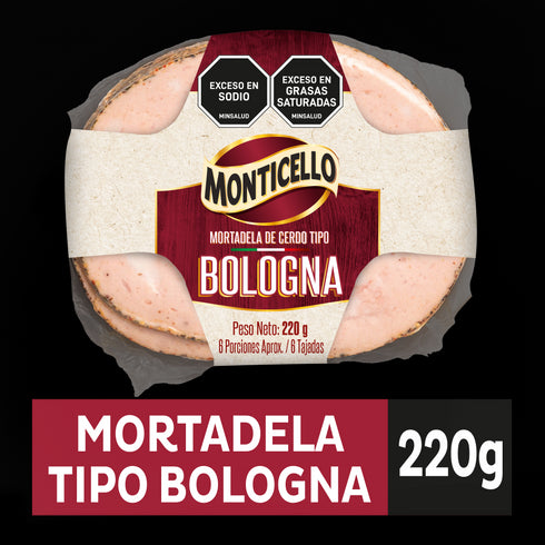 MORTADELA BOLOGNA MONTICELLO 220G N