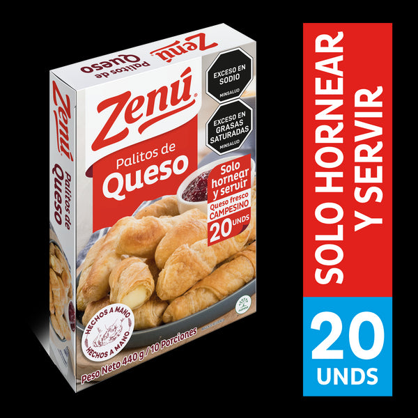 PALITO DE QUESO ZENU 440G
