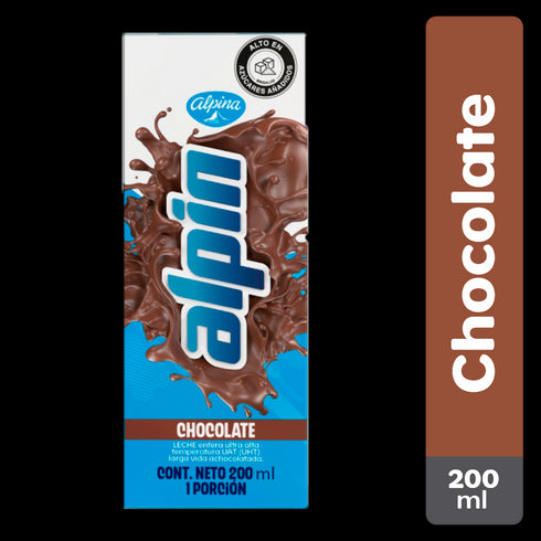 BEBIDA ALPIN 200ML UHT CHOCOLATE