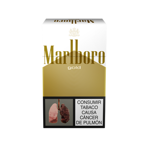 CIGARRILLO MARLBORO 20U GOLD CAJETILLA