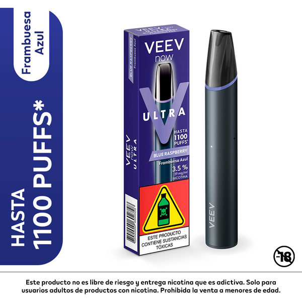 VAPEADOR VEEV 2ML 1200 PUFF ULTRA ARANDA