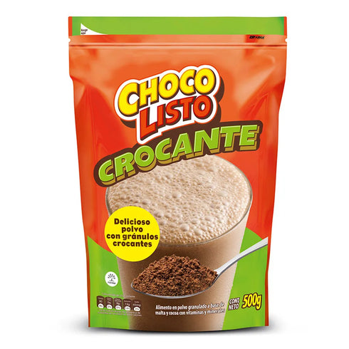 CHOCOLISTO 500G CROCANTE GTIS SHAKER