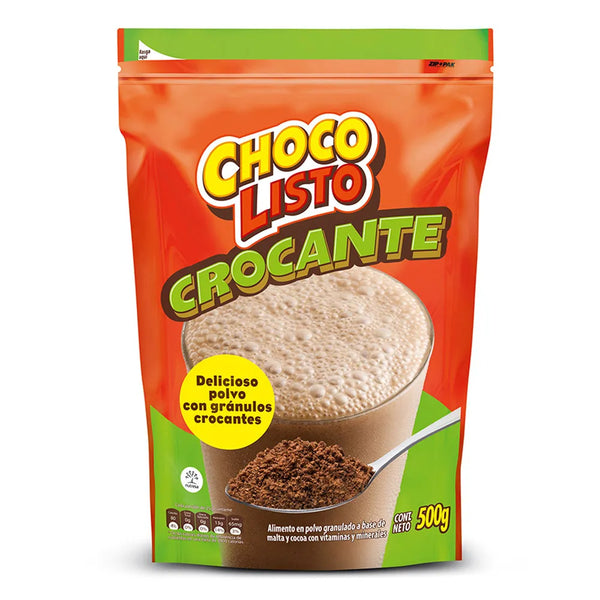 CHOCOLISTO 500G CROCANTE GTIS SHAKER