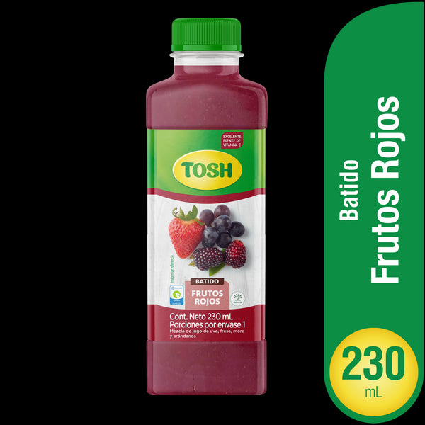 BEBIDA RTD TOSH 230ML FRUTOS ROJOS BOT