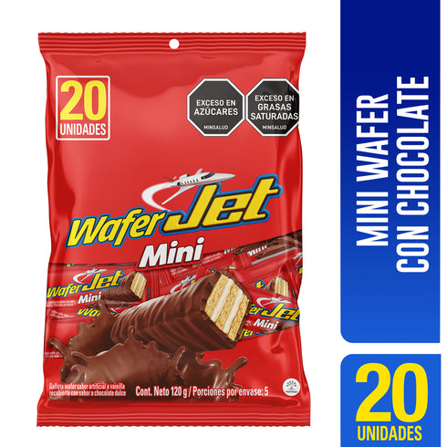 CHOCOLATINA JET WAFER 20U 120G MINI