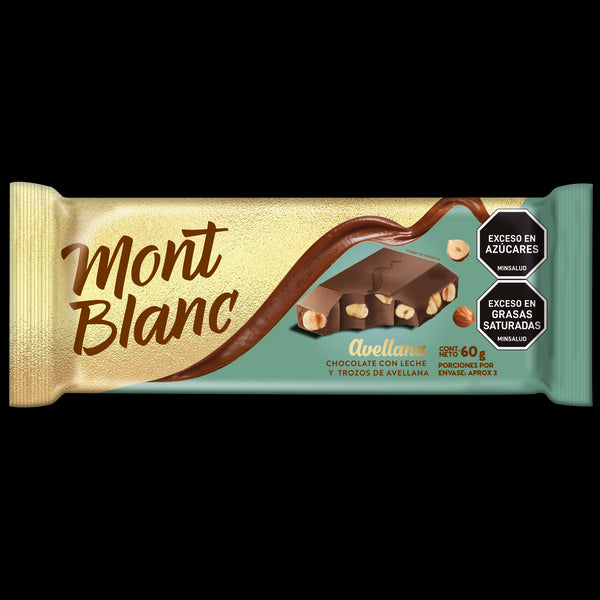 CHOCOLATE MONTBLANC 60G AVELLANAS