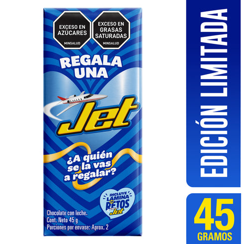 CHOCOLATINA JET 45G A&A EDICION ESPECIAL