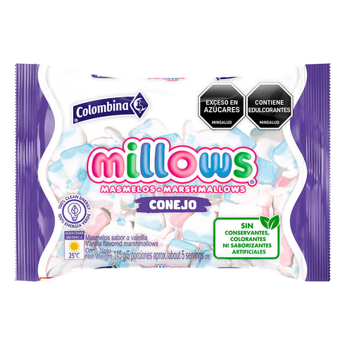 MASMELOS MILLOWS 145G FIGURITAS