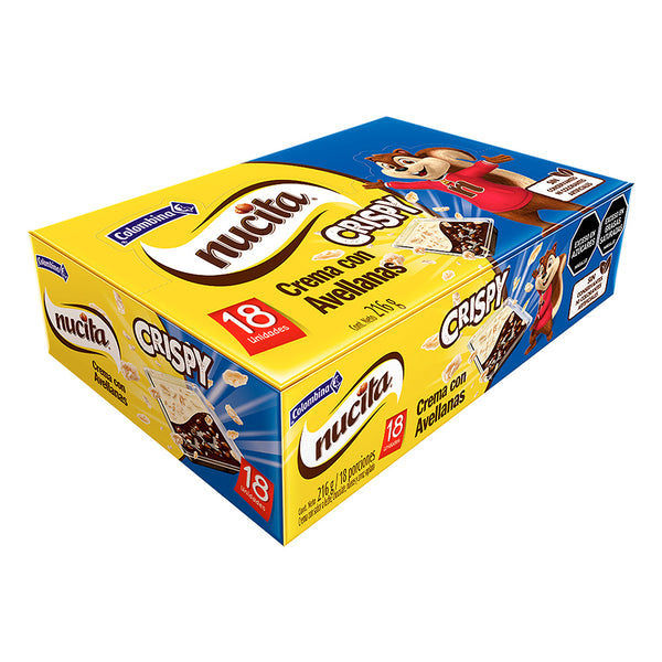 CHOCOLATINA NUCITA 216G CRISPY
