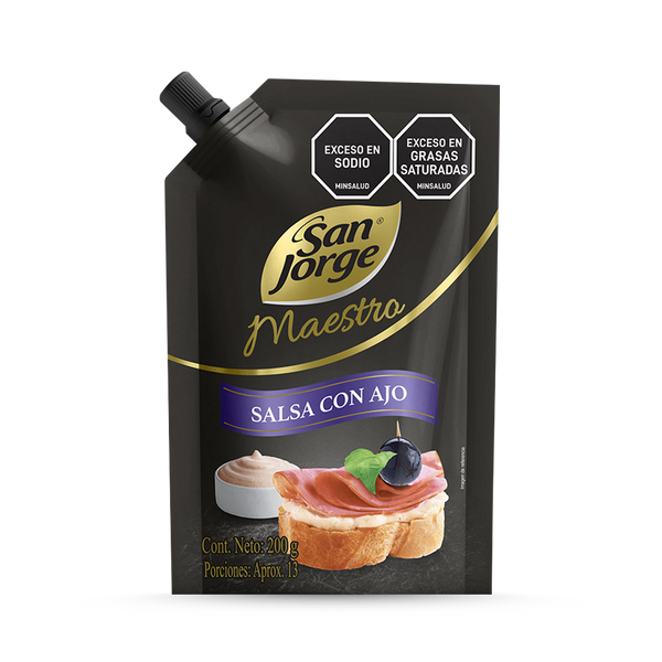 SALSA SAN JORGE CON AJO 200G DP